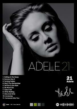 Adele 21 Album Cover Art