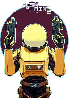 Fan Art Captain Risk of Rain II Poster