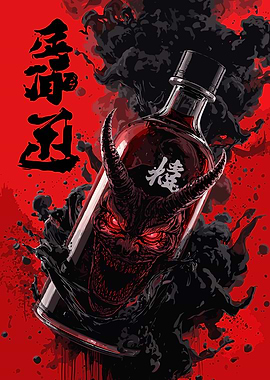 Demon Spirit in a Bottle