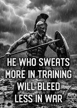 Spartan Warrior Training in Storm