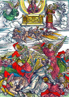 Four Angels of Death Albrecht Durer Woodcut