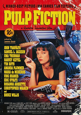 Pulp Fiction Movie Poster