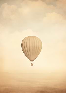 Hot Air Balloon Vintage