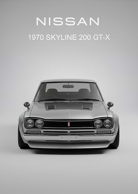Nissan 1970 Skyline 200 GT-X