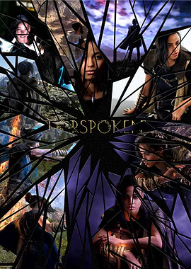 Forspoken Game Shattered Glass Collage