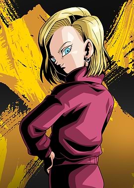 Android 18's Portrait
