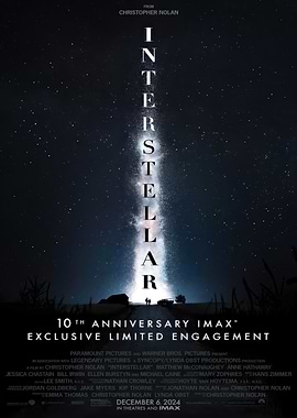Interstellar 10th Anniversary IMAX Poster