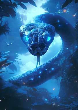 Dark Wood Collection: Snake ~ fear me ~