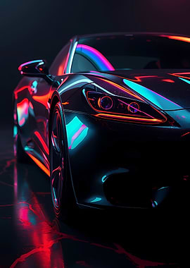 Neon Car