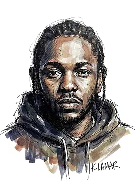 Kendrick Lamar Portrait