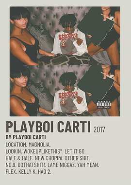 Playboi Carti Album Cover Poster