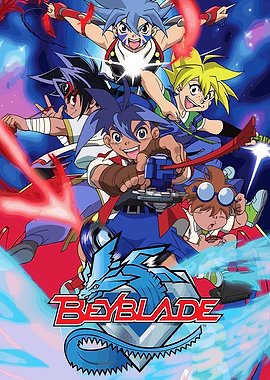 Beyblade Anime Group Shot