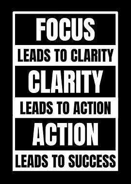 Focus Leads to Success