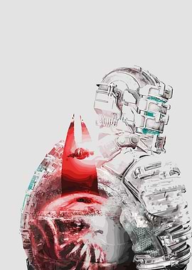 Dead Space Isaac Clarke Illustration
