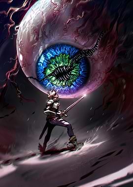 Eye of Cthulhu video game Terraria