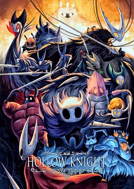 Hollow Knight Characters Grouping