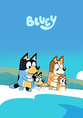 Bluey Family Cartoon
