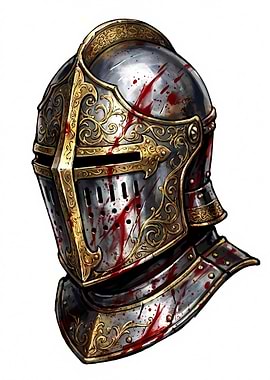 Bloody Knight Helmet