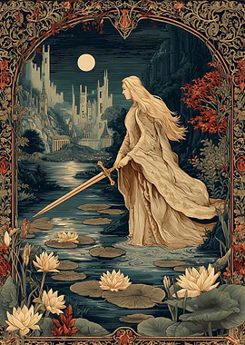 Lady of the Lake with Sword