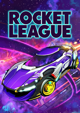 Rocket League Car in Space
