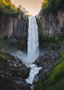 Waterfall Landscape