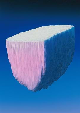 Floating Island Abstract Art