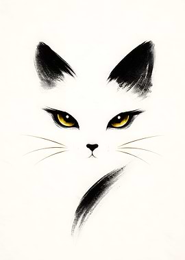 Elegant Cat Portrait