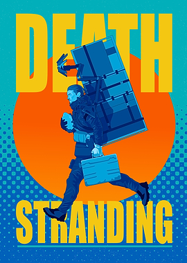 Death Stranding Game Poster Art