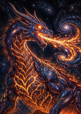 Cosmic Fire Dragon
