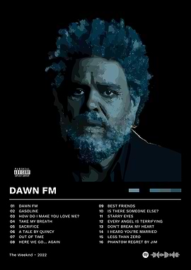 The Weeknd - Dawn FM Album Art