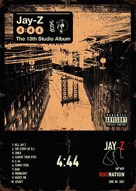 Jay-Z 4:44 Album Cover