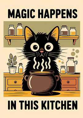 Magic Happens in This Kitchen