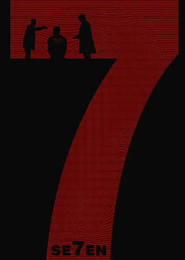 Se7en Movie Poster Art