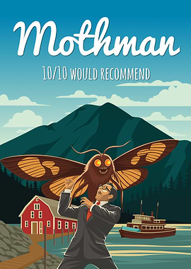 Mothman Cryptid Legend