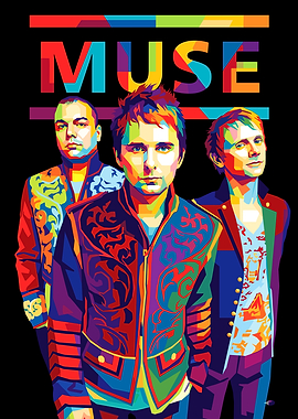 Muse band colorful