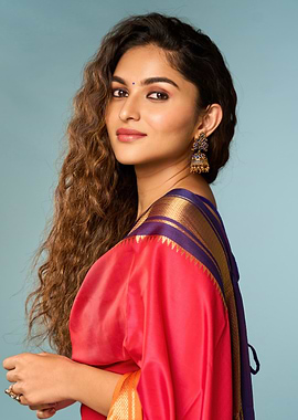 Woman in Traditional Indian Saree kayadu lohar