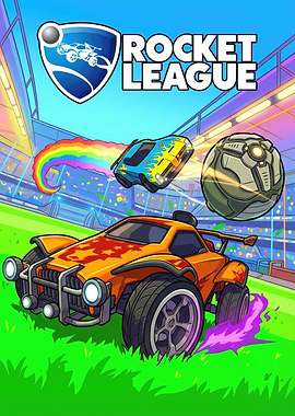 Rocket League Game Cover Art