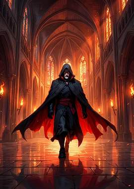 Vampire in Cathedral