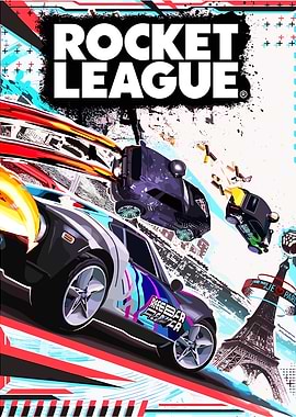 Rocket League Game Cover Art