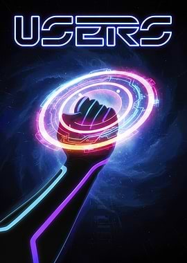 USERS Neon Cyberpunk Fist