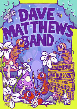 Dave Matthews Band Summer Tour 2025