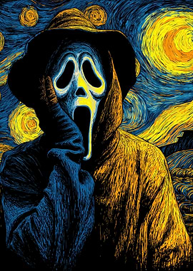 Scream Starry Night