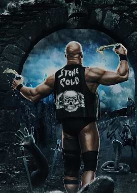 Stone Cold Steve Austin Illustration