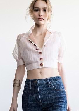 Lily-Rose Depp Fashion Portrait
