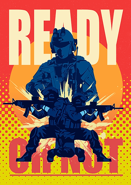 Ready or Not game Poster Art