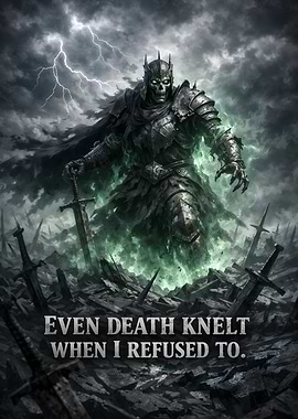 Even Death Knelt When I Refused To