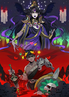 Hades game fan art illustration