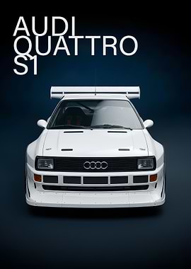 Audi Quattro S1 Front View