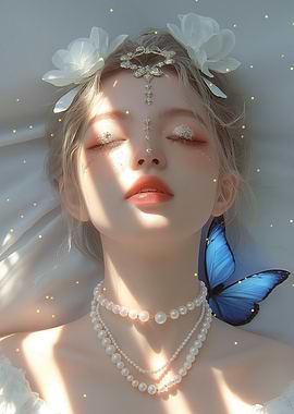 Dark fantasy girl - Ethereal Reverie -