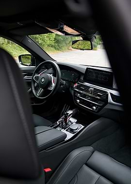 Car Interior: BMW M5
